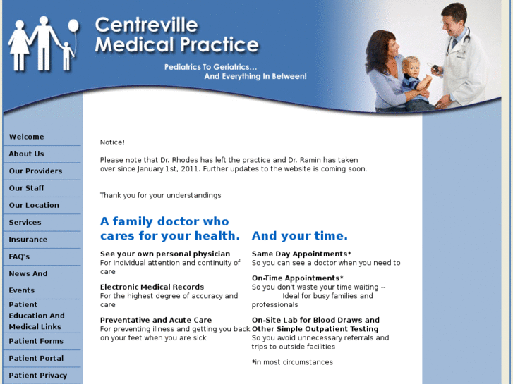 www.centrevillemedicalpractice.com