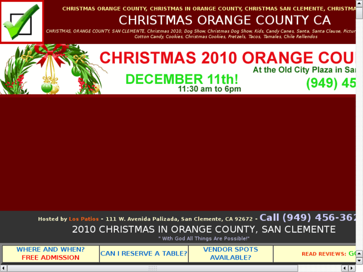 www.christmassanclemente.com