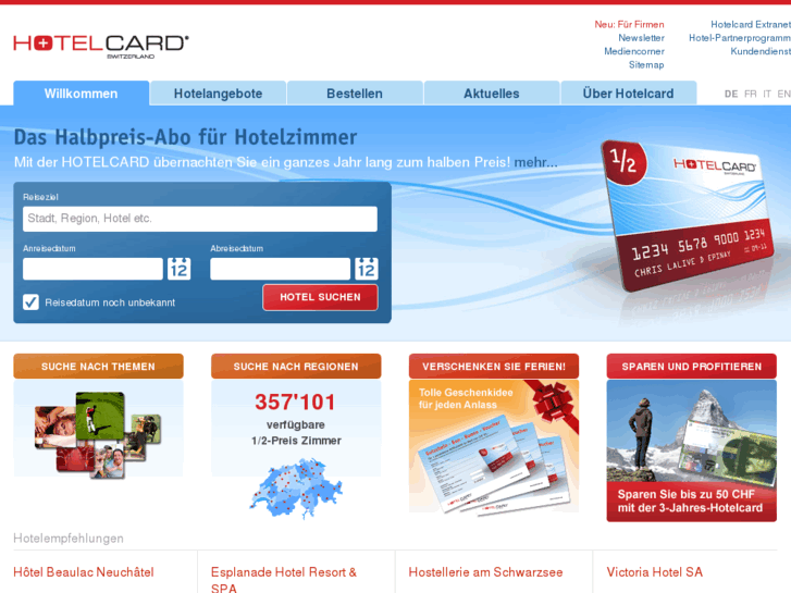 www.hotelcard.ch