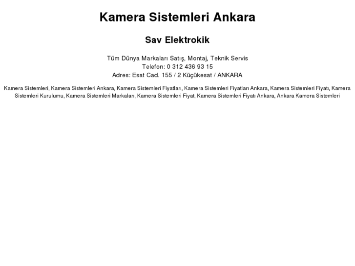 www.kamerasistemleriankara.net