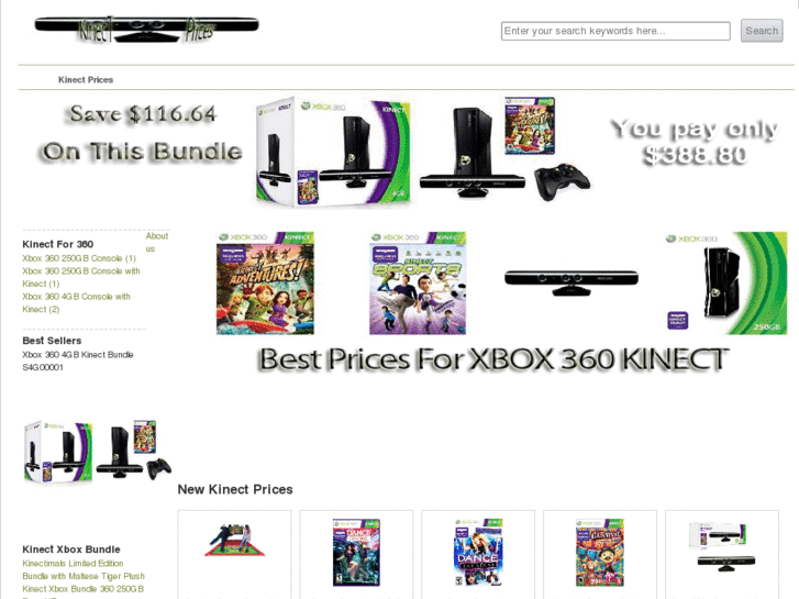 www.kinectprices.com