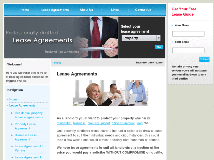 www.lease-agreement.co.uk