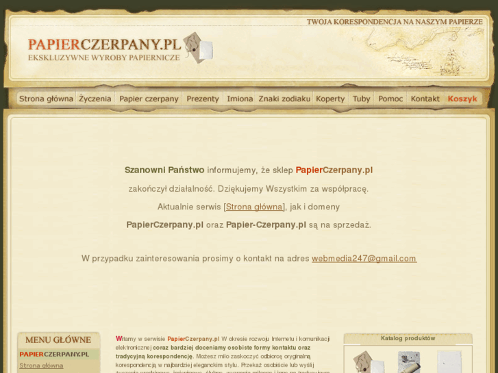 www.papierczerpany.pl