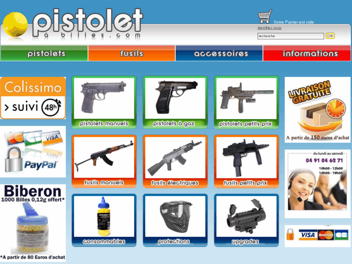 www.pistolet-a-billes.com