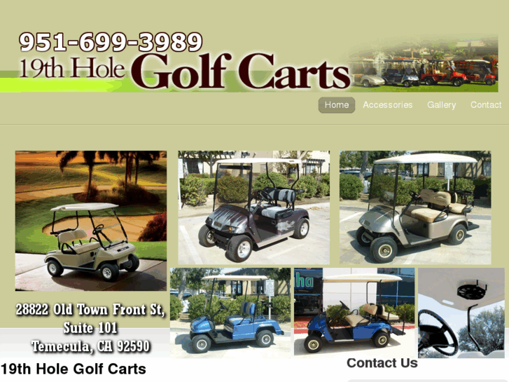 www.19thholegolfcarts.net