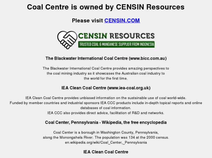 www.coalcentre.com