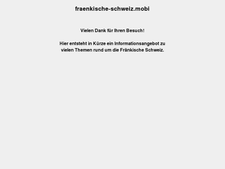 www.fraenkische-schweiz.mobi