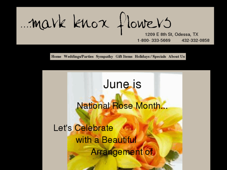www.markknoxflowers.com