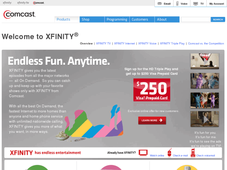 www.mysfinity.net