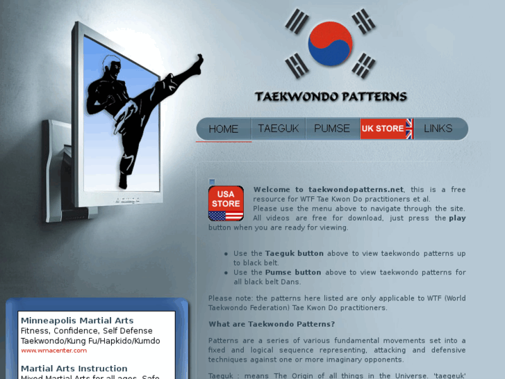 www.taekwondopatterns.net