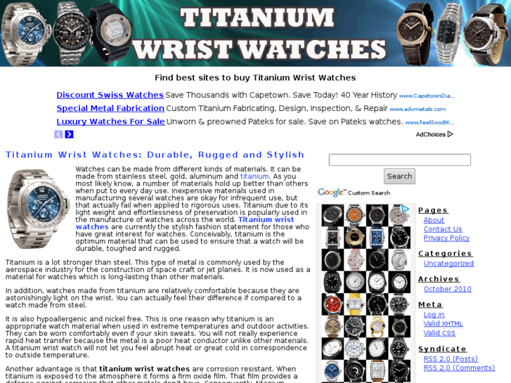 www.titaniumwristwatches.org