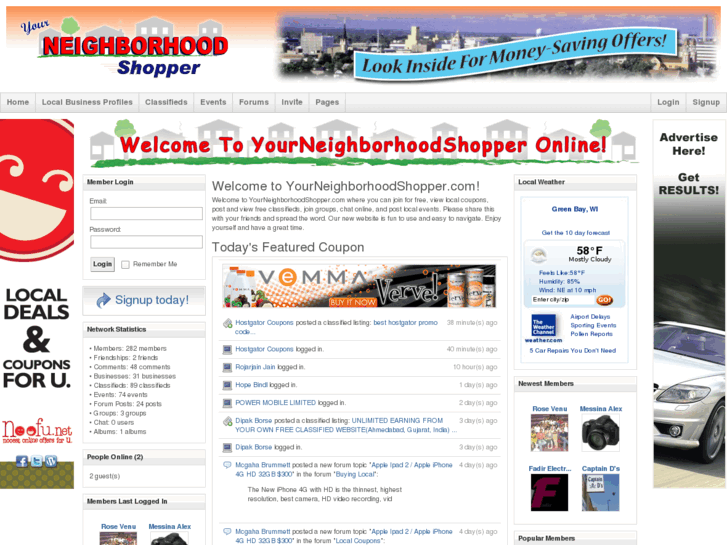 www.yourneighborhoodshopper.com