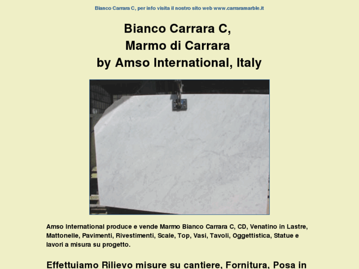 www.biancocarrara.it