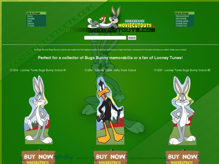 www.bugsbunnycutouts.com