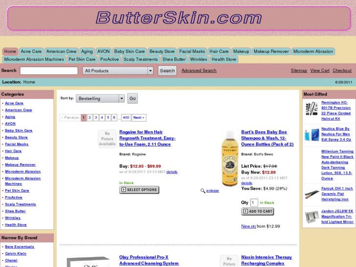 www.butterskin.com