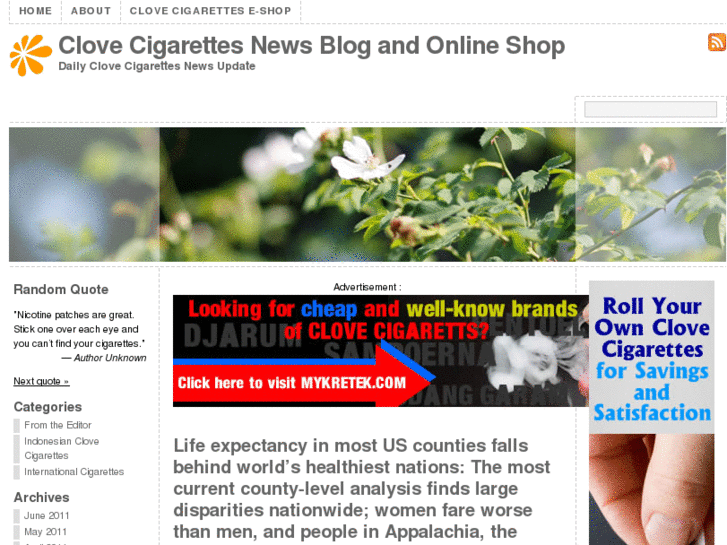 www.clovecigarettes.org