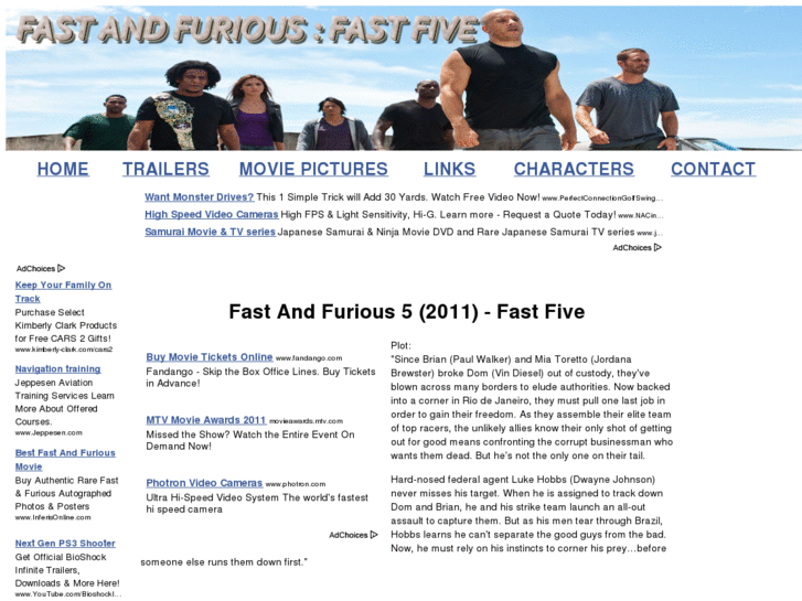 www.fastandfurious5.net