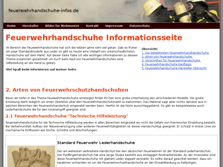 www.feuerwehrhandschuhe-infos.de