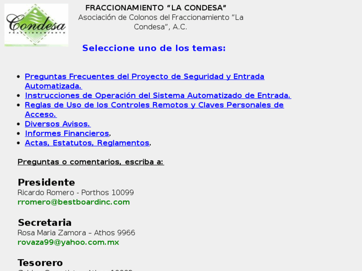 www.fraccionamientolacondesa.com