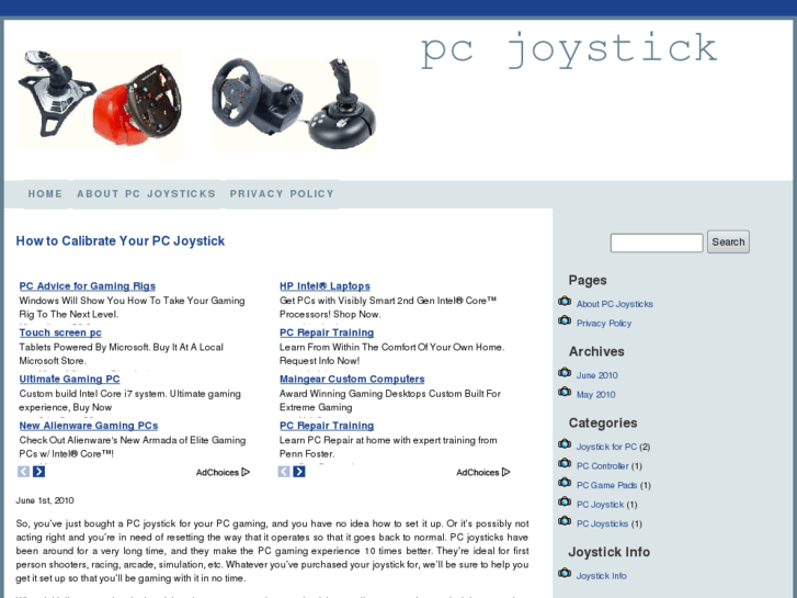 www.pcjoystick.net