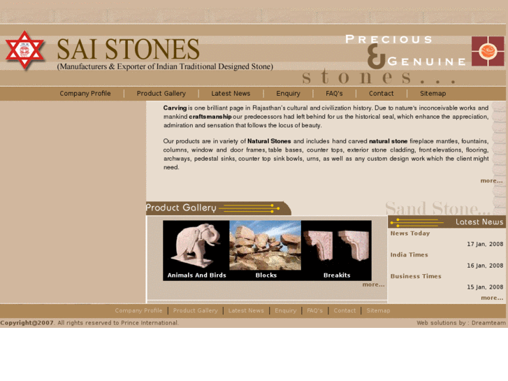 www.saistones.com