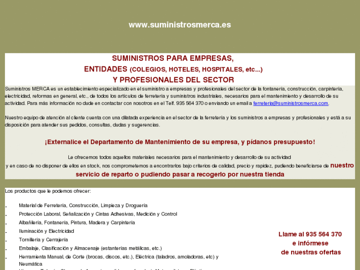 www.suministrosmerca.es