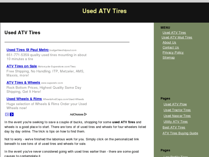 www.usedatvtires.org