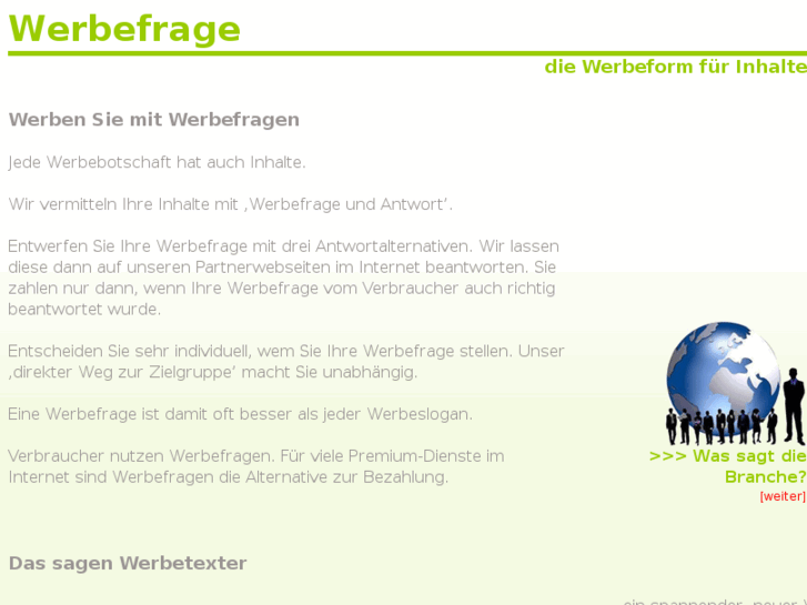 www.werbefrage.com