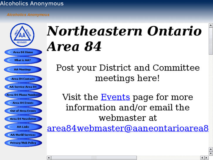 www.aaneontarioarea84.org