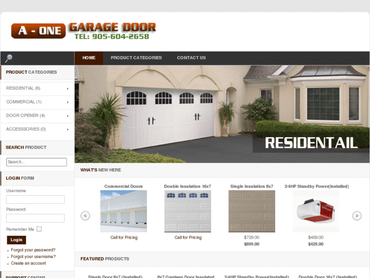 www.aonegaragedoor.com