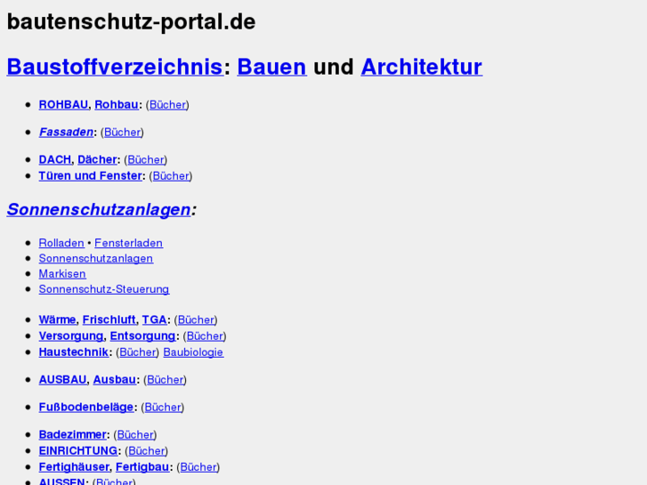 www.bautenschutz-portal.de