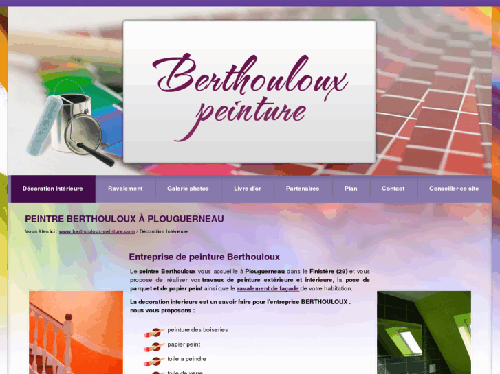 www.berthouloux-peinture.com