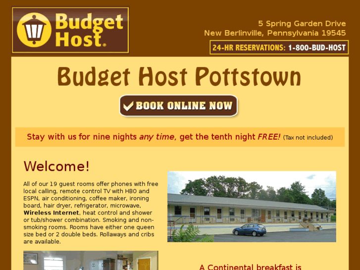 www.budgethostpottstown.com