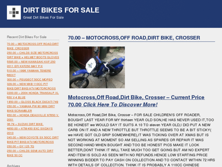 www.dirtbikesforsale.org.uk