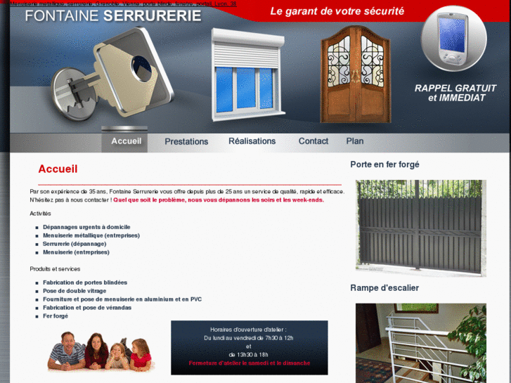 www.fontaine-serrurerie.com