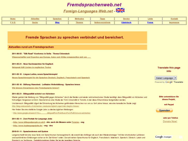 www.fremdsprachenweb.net