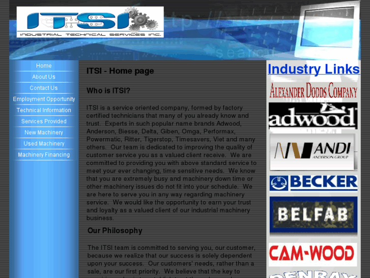 www.industrialtechnicalservicesinc.com