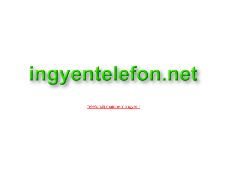 www.ingyentelefon.net