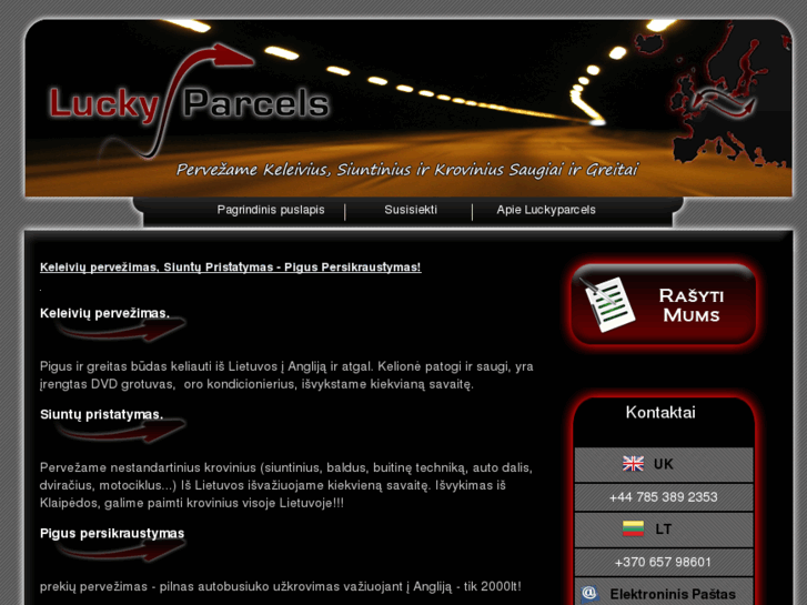 www.luckyparcels.co.uk