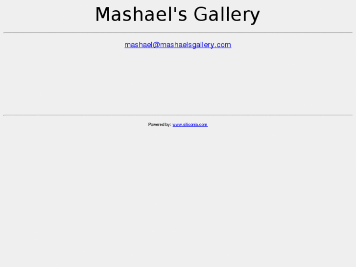 www.mashaelsgallery.com