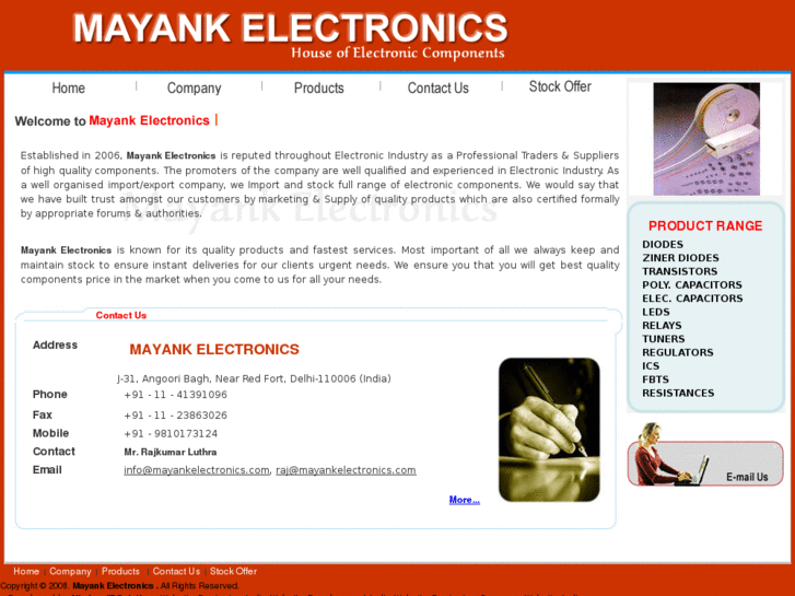 www.mayankelectronics.com