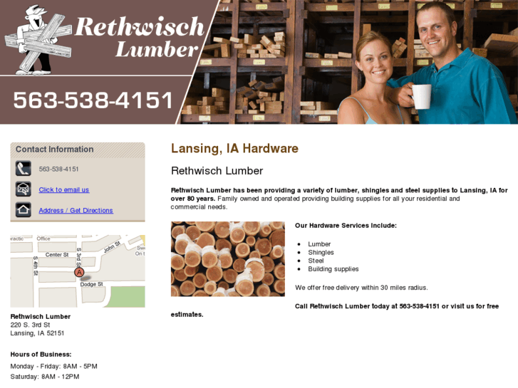 www.rethwischlumber.com