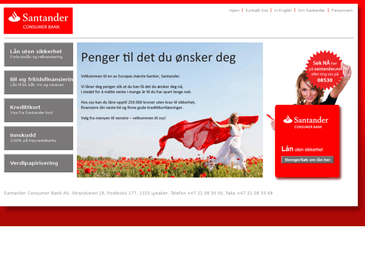 www.santander.no