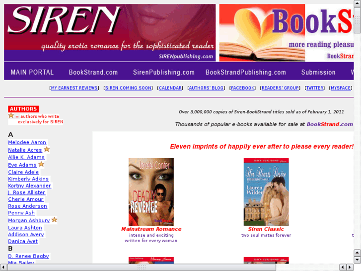 www.siren-bookstrand.com