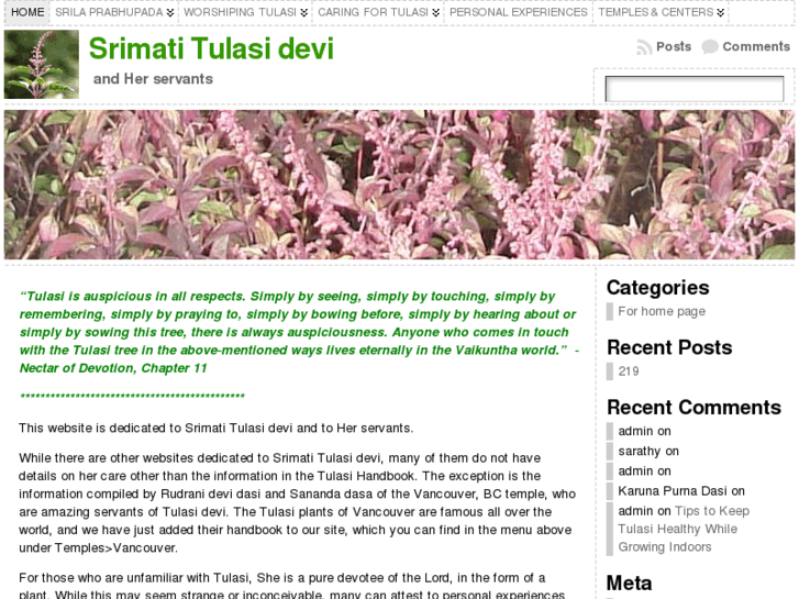 www.tulasidevi.net