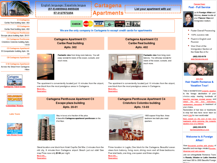 www.cartagenaapartments.net