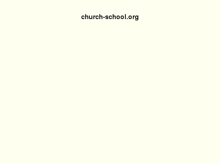 www.church-school.org