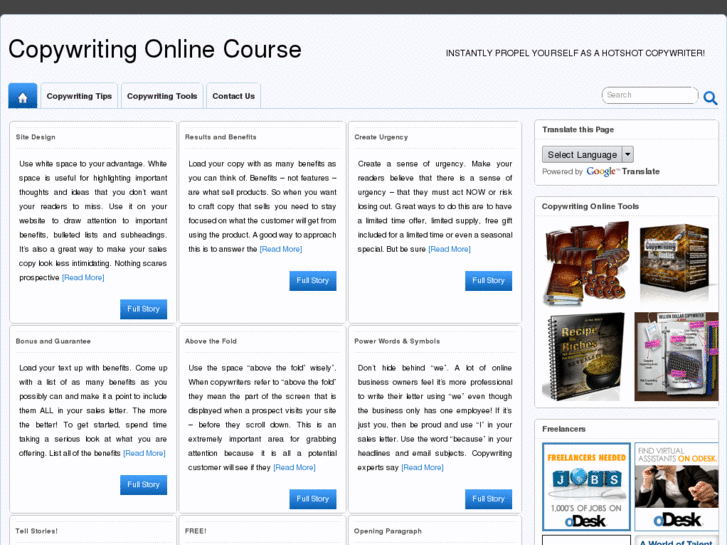 www.copywritingonlinecourse.com