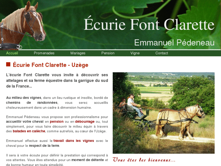 www.ecuriefontclarette.com