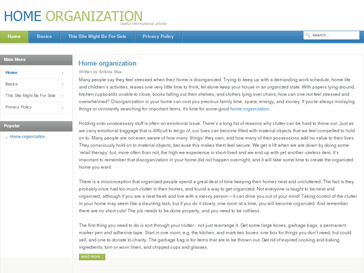 www.homeorganization.org